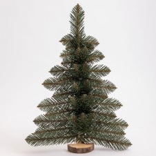 Штучна ялинка-віночок Lugi Полонина настінна 60 см Зелений (SOK-M-V-1)