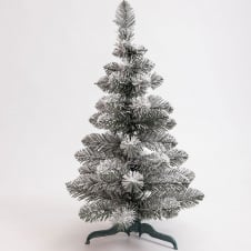 Штучна ялинка Lugi Полонинська 60 см Зелено-білий (SOK-M-04-3)