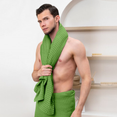 Рушник вафельний COSAS Floral Greek Waffle 75x75 см Рожевий Київ