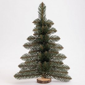 Штучна ялинка-віночок Lugi Полонина настінна 60 см Зелений (SOK-M-V-1)