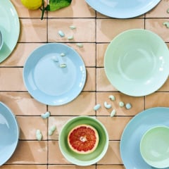 Тарелка десертная Luminarc Plumi Paradise Green 19 см Зеленый (7008761) Львов