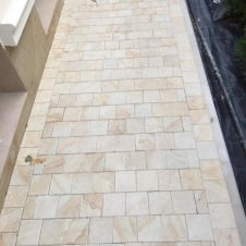 Бруківка пиляна з піщаника 10*10*3