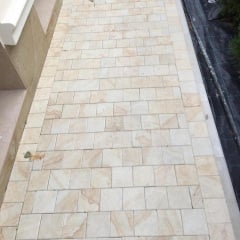 Бруківка пиляна з піщаника 10*10*3 Кушугум