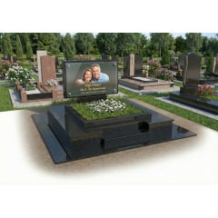 Подвійний пам'ятник із п'єдесталом Ковель