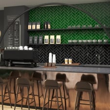 Плитка Ceramica Deseo VENICE BLACK 8х200х75 мм