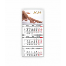 Квартальний настінний календар Vivay 2026 Салон краси 30x65 см Різнокольоровий (hub_tw5obg)