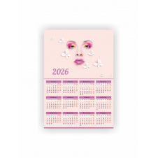 Календар-плакат Vivay 2026 Салон краси А3 Різнокольоровий (hub_pc7ctn)