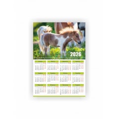 Календарь-плакат Vivay 2026 Год лошади А3 Разноцветный (hub_u33xl4) Владимир-Волынский