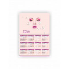 Календар-плакат Vivay 2026 Салон краси А3 Різнокольоровий (hub_pc7ctn) Кам'янець-Подільський