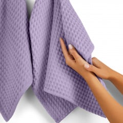 Рушник вафельний COSAS Lavander Greek Waffle 75x150 см Лавандовий Київ