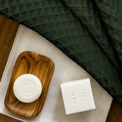 Полотенце вафельное COSAS Forest Greek Waffle 45x90 Зеленый Михайловка