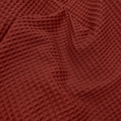 Полотенце вафельное COSAS Ruby Greek Waffle 75x150 см Бордовый Энергодар