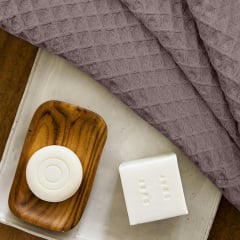 Рушник вафельний COSAS Aurora Greek Waffle 75x75 см Лавандовий Ясногородка