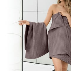 Рушник вафельний COSAS Aurora Greek Waffle 75x75 см Лавандовий Ясногородка