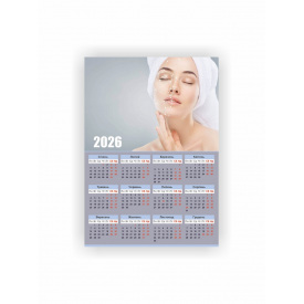 Календарь-плакат Vivay 2026 Салон красоты А3 Разноцветный (hub_kh8cua)