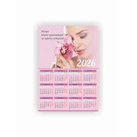 Календарь-плакат Vivay 2026 Салон красоты А3 Разноцветный (hub_d46m5v)