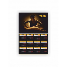 Календар-плакат Vivay 2026 Салон краси А3 Різнокольоровий (hub_suxnky)