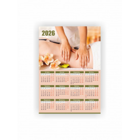Календар-плакат Vivay 2026 Салон краси А3 Різнокольоровий (hub_7jm0u9)