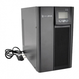 Джерело безперебійного живлення Ritar PT-2KL-LCD, 2000VA, 1800Вт, 5A, під зовнішній АКБ