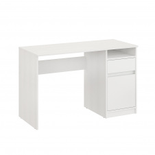Стіл письмовий Компаніт Німфея альба Аспірант 120.4х75.4х53.4 см Білий