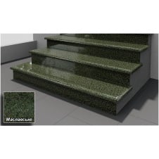 Гранітні сходинки Маславський зелені