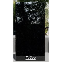 Гранітна плитка Габро полірована чорна Кропивницкий