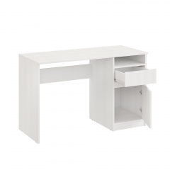 Стіл письмовий Компаніт Німфея альба Аспірант 120.4х75.4х53.4 см Білий Доманівка
