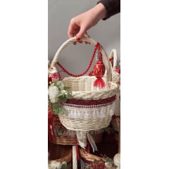 Пасхальная корзина “украинская вышиванка”, 35х22 см Братское