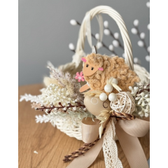 Пасхальная корзина детская, 20 см Миргород