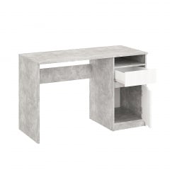 Стол письменный Компанит Аспирант Ателье комби 120.4х75.4х53.4 см Серо-белый Славута