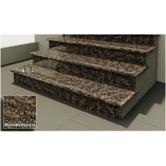 Гранітні сходинки Малофедорівський червоно-сірі Курінь