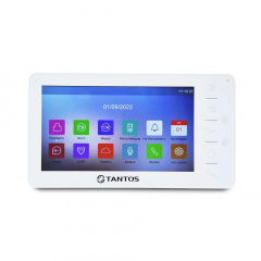 Комплект відеодомофона Tantos Prime HD 7" + Tantos Triniti FHD White Silver (304435) Славута