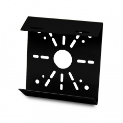 Кронштейн одинарний Atis 128x120x33 мм Чорний (304710) Обухів