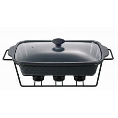 Марміт керамічний на підставці 1.4 л 30,5 х 17,5 х 6 см Kamille KM-6420 Івано-Франківськ