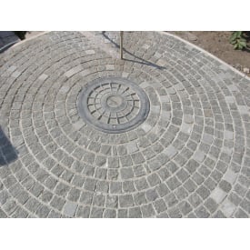 Гранітна бруківка колота (Габро)