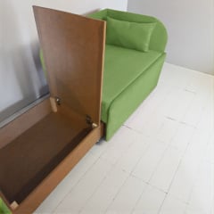 Крісло-ліжко дитяче Tobi Sho Діксі м'яке розкладне правостороннє велюр Fiore Meadow, 950х750х700 мм Київ