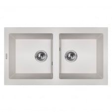 Кухонна мийка Miraggio Westeros 875х504, білий