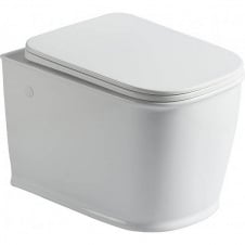 Унітаз підвісний Volle Puerta RIM 50.5x36x33 см сидіння тверде Slim slow-closing