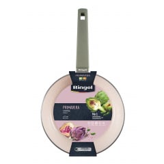 Сковорода Ringel Primavera 24 см Бежево-зелений (6924510) Косів