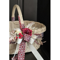 Пасхальная корзина “украинский минимализм”, 34 см Володарск-Волынский