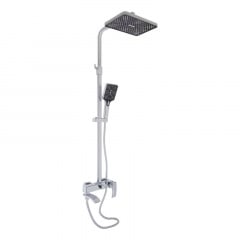 Душова система універсальна Qtap Swan Cascada на 3 споживача (з виливом) хром (QTSWA111CRM45566) Изюм