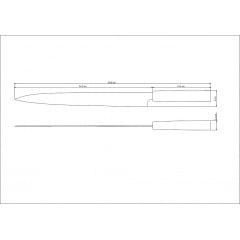 Нож для суши TRAMONTINA SUSHI, 330 мм (6408241) Лубны