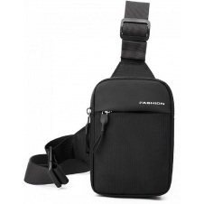 Мужская сумка-слинг Confident 12x3x17 см Черный (SATN02-2042A)