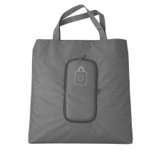 Сумка-шопер складана JES Collection 43x41 см Сірий (2867067369)