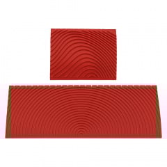 Шпатель штамп для имитации дерева Skyline Красный 2 шт Киев