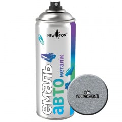 Автоемаль New Ton Металік 640 Сріблястий 400 мл Київ