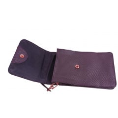 Жіноча сумка для документів UP2 Fashion 17x11x2 см Темно-фіолетовий (2821307539) Київ