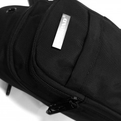 Мужская сумка LANPAD 16x27x9 см Черный (LAN35001 black) Тячев