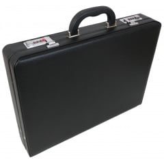 Бизнес кейс дипломат Portfolio 33x44x8 см Черный (2710629682) Изюм