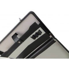 Бизнес кейс дипломат Portfolio 33x44x8 см Черный (2710629682) Изюм